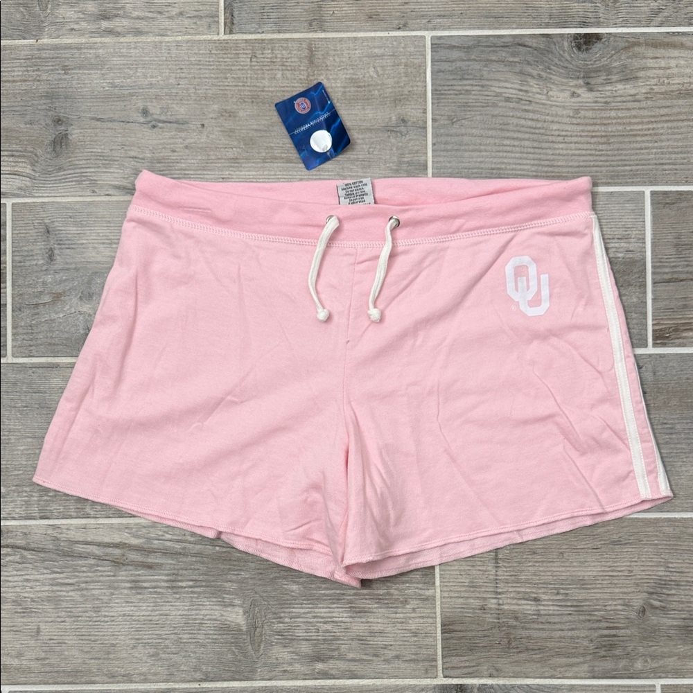 OU Women's Pink Athletic Shorts